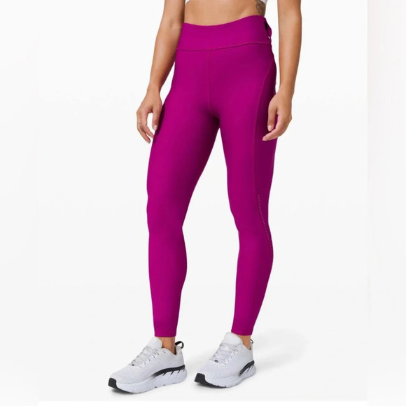 Lululemon Chase the Chill Super High-Rise Tight 28"
Deep Fuschia size 2 - Picture 1 of 11